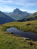 Bild: Berggeistweg mit Blick auf den Patteriol 